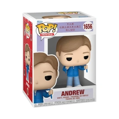 Image of Funko POP! Movies: TBC Andrew Clark Breakfast Club Collectable Vinyl Figure Gift Idea Official Merchandise Toys for Kids &amp; Adults Movies Fans Model Collectors and Display