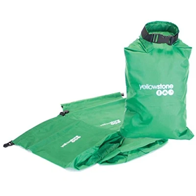 Image of Yellowstone 3 Dry Sacks, Green, 2/4/8 Litres