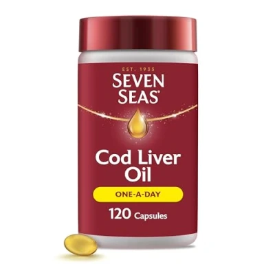 Image of Multibuy 2X Seven Seas® Pure Cod Liver Oil 120 Capsules
