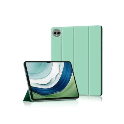 Image of QINOUK Case for Huawei MatePad Pro 13.2, [Stand Feature] TPU Anti scratch Protective Case, Ultra Thin Smart Cover Kickstand 13.2 Green
