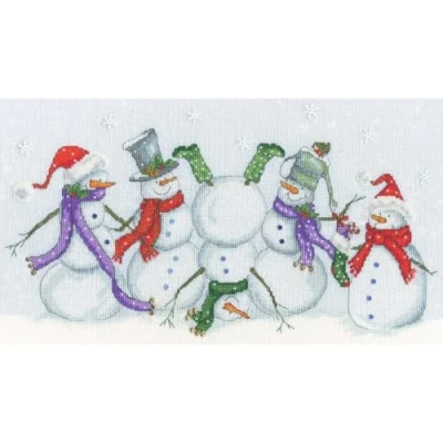 Image of Bothy Threads Counted Cross Stitch Kit Frosty Frolics