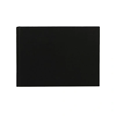 Image of Seawhite Of Brighton Black Cloth Cover Sketchbook 140gsm Landscape A5 by Seawhite,21.5cm x 15cm 1.5 cm,SBBA5L