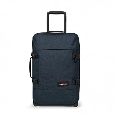 Image of Eastpak TRANVERZ S Suitcase, 51 x 32.5 23 cm, 42 L Triple Denim (Blue)