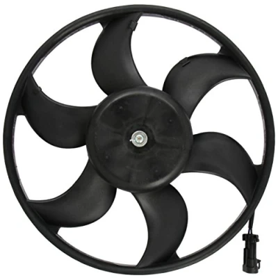 Image of 13110698, 1314450, 1341351, 1341354, 24421234 Cooling fan NISSENS 85194 388mm 12V without radiator shroud, resistor control unit