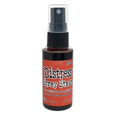 Image of Tim Holtz Ranger Distress Spray Stain Crackling Campfire, 2 oz