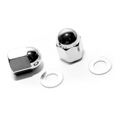 Image of Silver Cross Dolls Pram Replacement Handle Nut and Washer (Pair)