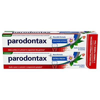 Image of Parodontax Toothpaste Intense Freshness 2 x 75ml