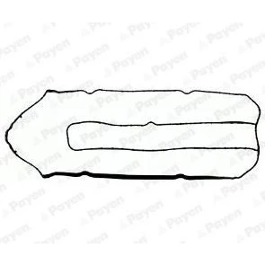 Image of 1319177, 4M5G6K260CA Rocker Cover Gasket PAYEN JM7092 Rubber FORD: FIESTA 6, FOCUS 2, 3, MORGAN: Four Convertible