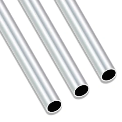 Image of iMeistek 6063 Aluminium Round Tube, 250mm Length 16mm OD 14mm ID Seamless Straight Tubing for Industrial, Decorative, Architectural (3PCS)