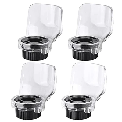Image of Mesee Pack of 4Pcs Rotary Tool Shield, Electric Grinder Protective Cover Guard Case Safety Drill Protector Attachment Accessory Fits for Metal Polishing Cutting Engraving