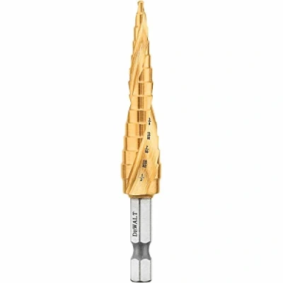 Image of DEWALT Step Drill Bit, Impact Ready, 1/8 Inch 1/2 (DWA1783IR)