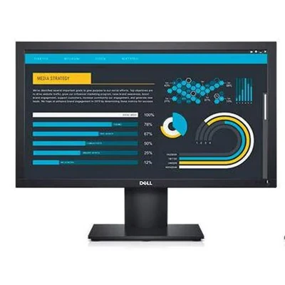 Image of Dell E2020H 19.5 Inch HD+ (1600x900) Monitor, 60Hz, TN, 5ms, DisplayPort, VGA, 3 Year Warranty, Black