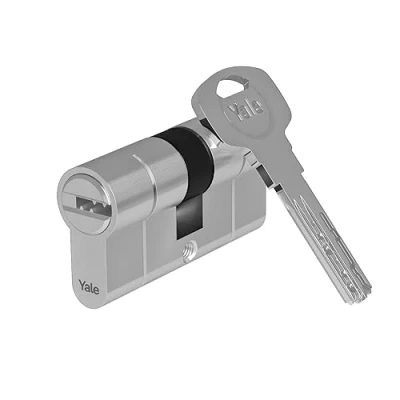 Image of Yale YC2100 Double Entry Lock Cylinder, DB 35X35 NI