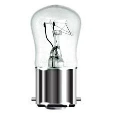 Image of Pack of 5 (for Devices) 15 W Pygmy Light Bulb BC/B22 Bayonet Cap Clear (Crompton sig15cbc)