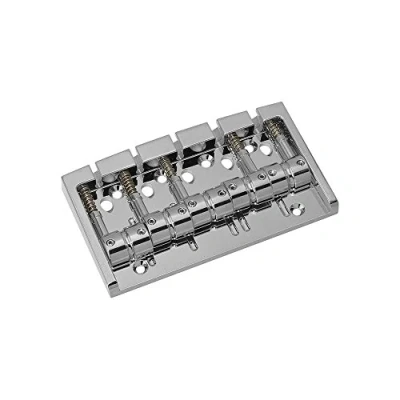 Image of Gotoh Multi Tonal Bass Bridge 5 String Chrome Finish