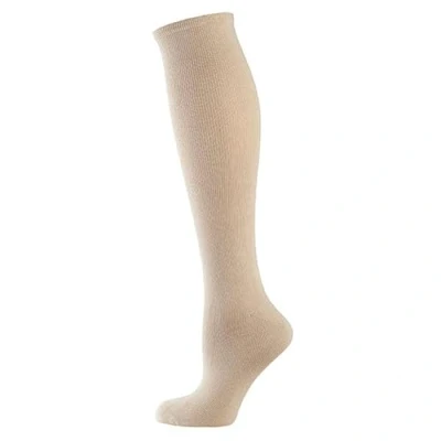 Image of Nur Die Women&#039;s Knee High Socks Beige (Leinen 615) Small, 615), Small