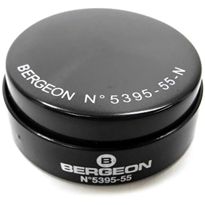 Image of Bergeon 5395 55 N Black Gel Watch Case Cushion HC5395
