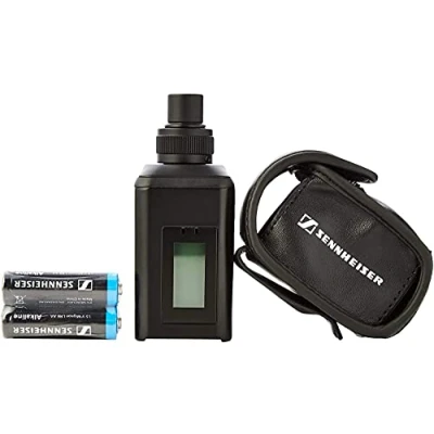 Image of Sennheiser wireless mic plug on transmitter (SKP 500 G4)
