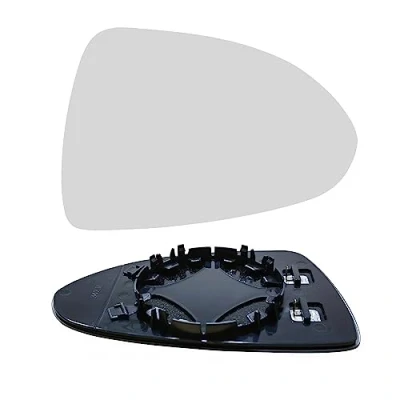 Image of KYYET Exterior Wing Mirror Glass Right Side Convex Heated with Backing Plate Compatible Vauxhall Corsa D 2006 2014 /Vauxhall E 2020
