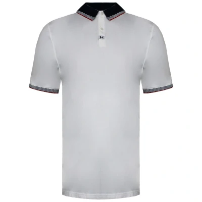 Image of Under Armour Mens Ace Polo Shirt White M