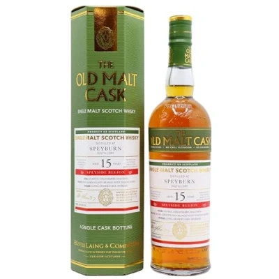 Image of Speyburn old Malt Cask Single Sherry 2007 15 year Whisky 70cl 50% ABV