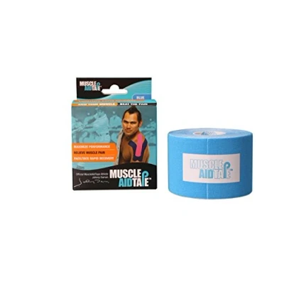 Image of Muscle Aid Tape Kinesiology Blue, 5 cm x m