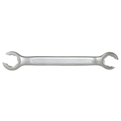 Image of KS Tools 517.0260 CLASSIC Open double ring spanner, offset, 14x15mm