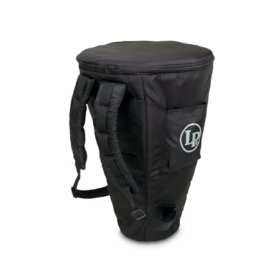 Image of LP Latin Percussion Djembe Tasche, verstärkte Nylontasche, Schultergurte, Außenfach, für bis 33cm, LP547 BK
