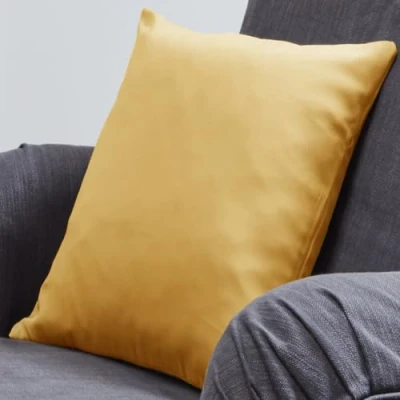 Image of John Aird Pair of Super Soft Cushion Covers 18&quot; x (set 2) (Ochre)