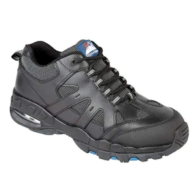 Image of Himalayan Men 4041 Safety Trainers, Black (Black 002), 4 UK