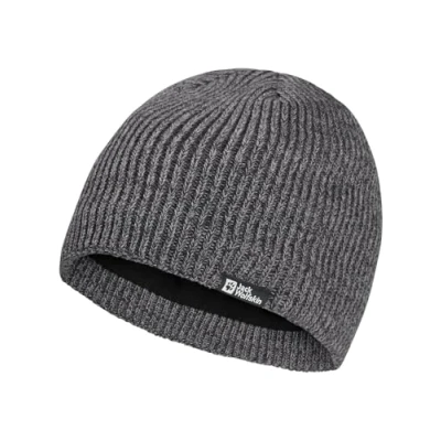 Image of Jack Wolfskin Feldberg Beanie Hat, Slate, M