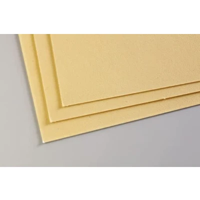 Image of Clairefontaine 696022C Pastelmat Paper Pack 5 Sheets Special Card for Dry Pastels A3 29.7x42 cm 360g Buttercup