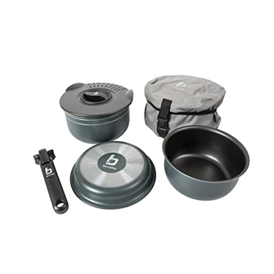 Image of Bo Camp Cookware set Trekking 5 Pieces Aluminum