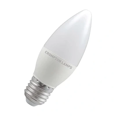 Image of Crompton LED Thermal Plastic Candle 5W 2700K Dimmable ES E27