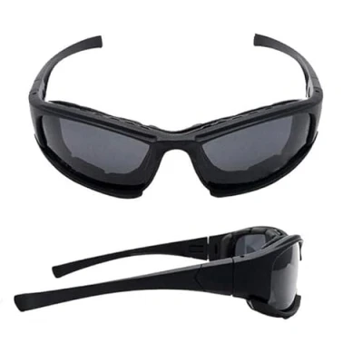 Image of MASO X7 Military Polarized Sunglasses with 4 Interchangeable Lenses for Sports Running Cycling Skiing Fishing Unisex