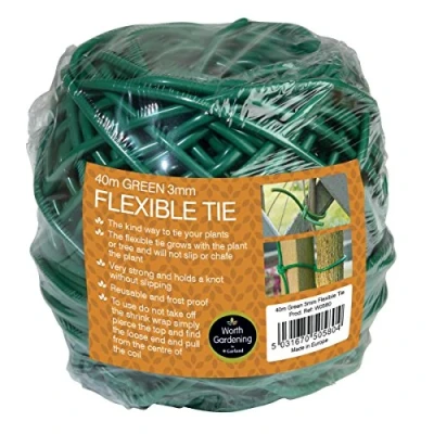 Image of Garland 40m Flexible Tie Green 3mm