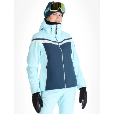 Image of Dare 2b Women&#039;s Water repellent Flurry Ski Jacket Moonlight Denim Blue, Size: 20