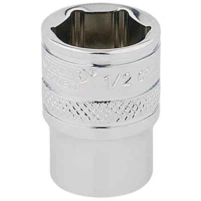 Image of Draper HI TORQ� 6 Point Socket, 1/4&quot; Sq. Dr., 1/2&quot;