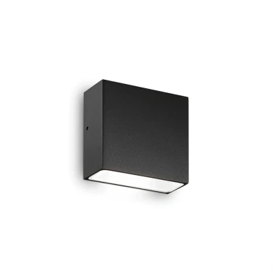 Image of Tetris 1 Outdoor Up Down Wall Lamp Black IP44