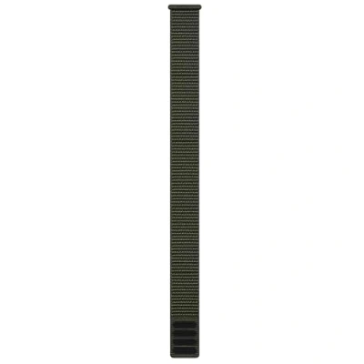 Image of Garmin UltraFit 26 Nylon Strap One Size, Green Comfortable &amp; Durable Running Watch Accessory
