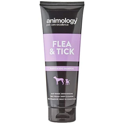 Image of Animology Flea &amp; Tick Dog Shampoo, Twin Pack, 250ml