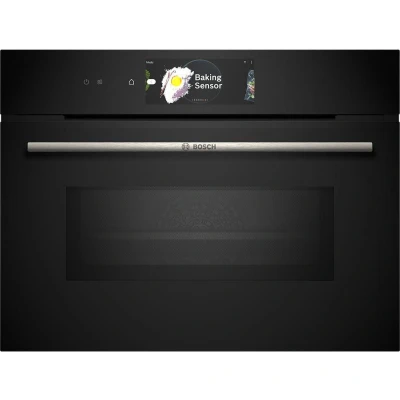 Image of Bosch CMG778NB1 Series 8, Built in compact oven with microwave function 60 x 45 cm Black