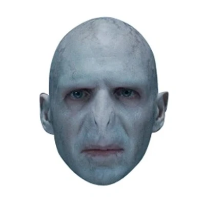 Image of FoxyPrinting Voldemort Celebrity Cardboard Party Face Mask Fancy Dress