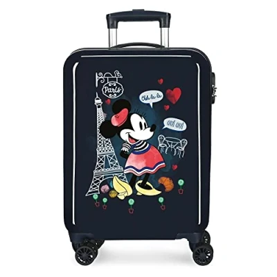 Image of Disney Minnie Around The World Luggage Kids&#039; Luggage, 38x55x20 cms, Azul