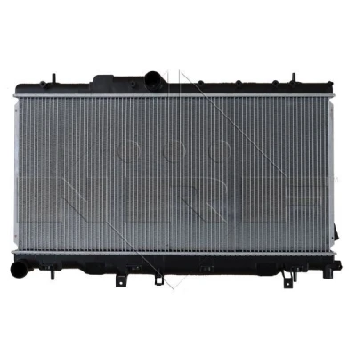 Image of 45111FE000, 45119FE000 Engine radiator NRF 53823 Aluminium 686mm 340mm 25mm Brazed cooling fins SUBARU: Impreza II Saloon