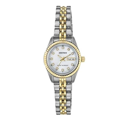 Image of Armitron Women&#039;s Genuine Crystal Accented Bracelet Watch, 75/2475