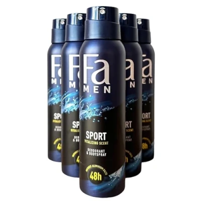 Image of &#039;6 x Fa deodorant spray Sport Unisex&#039; 150 ml