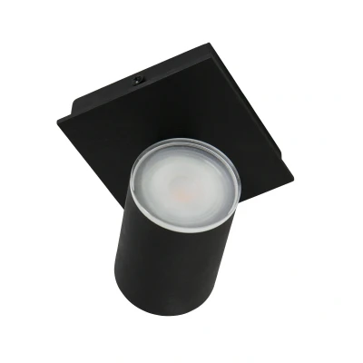Image of Points Noirs Single Spotlight Matt Black IP44