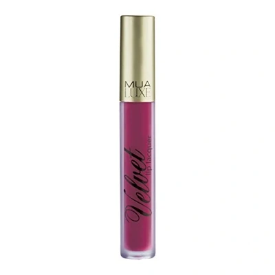 Image of MUA MAKEUP ACADEMY LUXE LIP LACQUER MOXIE BRIGHT PINK LIQUID TO MATTE LIPSTICK