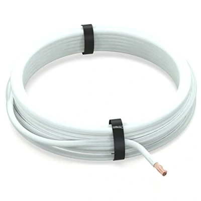 Image of Auprotec® Single Core Wire 1.5 mm² FLRY B Thin Wall Cable Ring: 10m, white